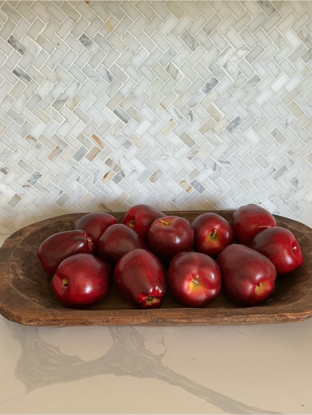 Red Faux Apples - Picture 2 of 3